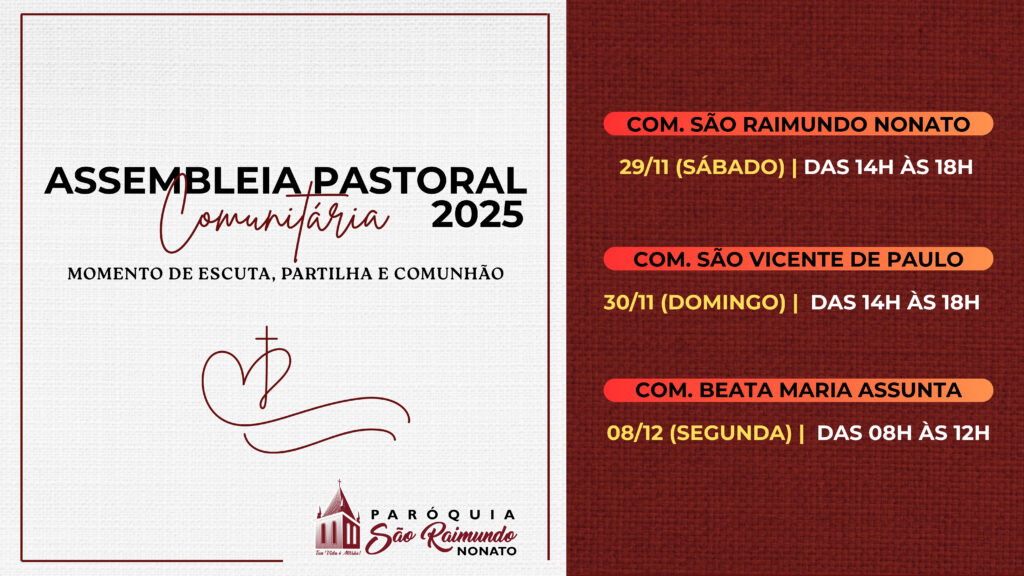 ASSEMBLEIA PASTORAL 1